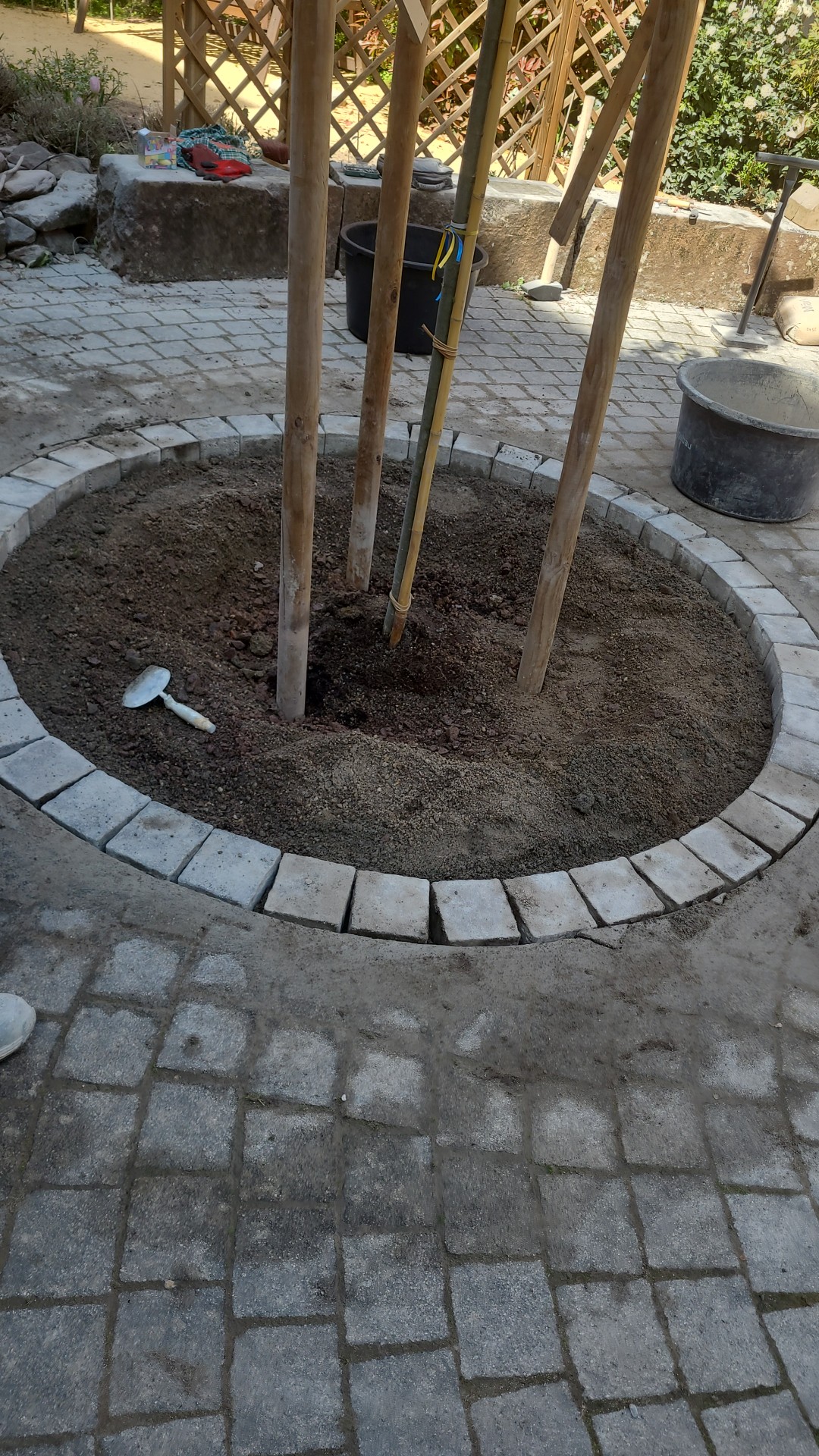Pflasterarbeiten
